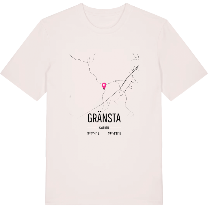 Gränsta karta t-shirt – t-shirt från PinShirt