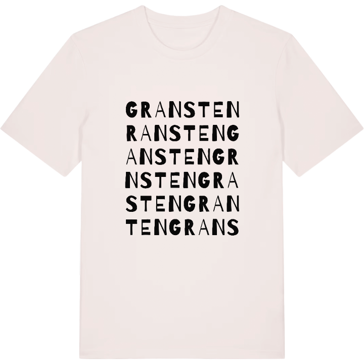 Gransten ordlek t-shirt – t-shirt från PinShirt