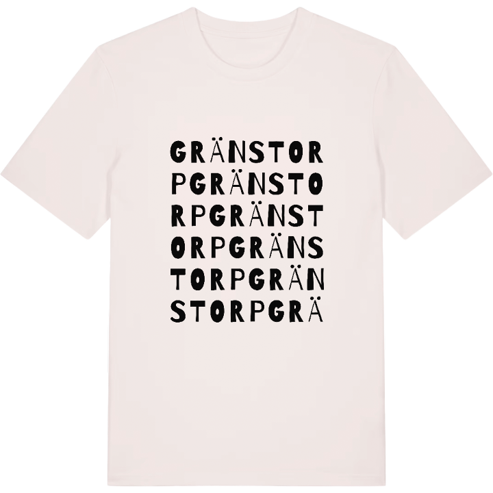 Gränstorp ordlek t-shirt – t-shirt från PinShirt