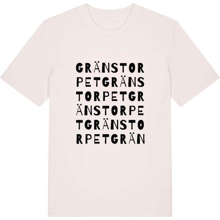 Gränstorpet ordlek t-shirt – t-shirt från PinShirt
