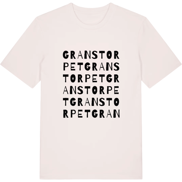 Granstorpet ordlek t-shirt – t-shirt från PinShirt