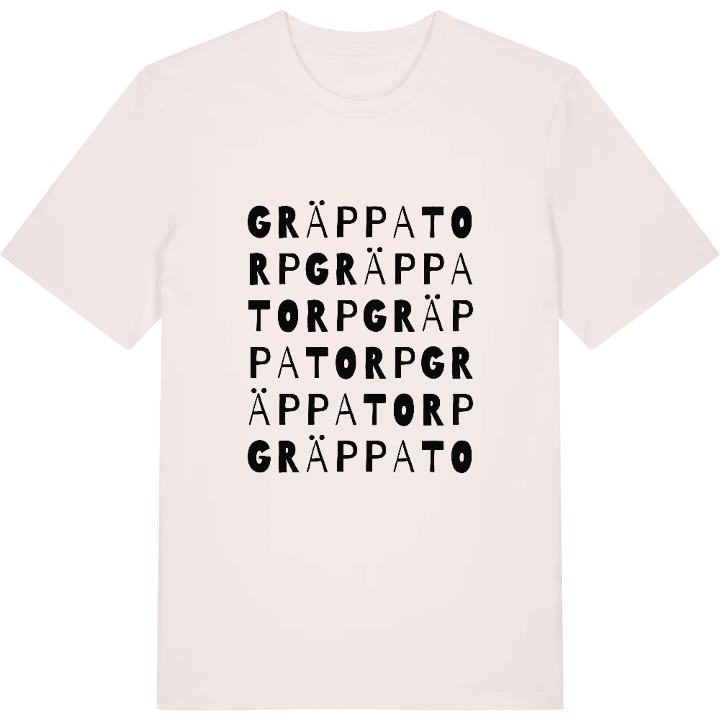 Gräppatorp ordlek t-shirt – t-shirt från PinShirt