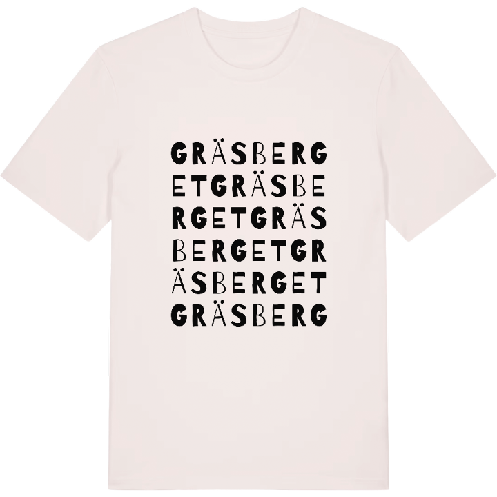 Gräsberget ordlek t-shirt – t-shirt från PinShirt
