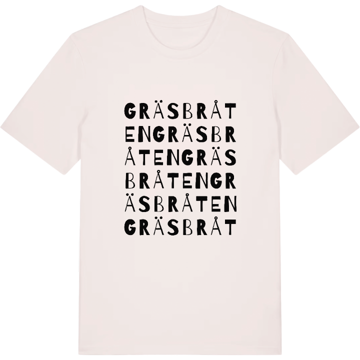 Gräsbråten ordlek t-shirt – t-shirt från PinShirt