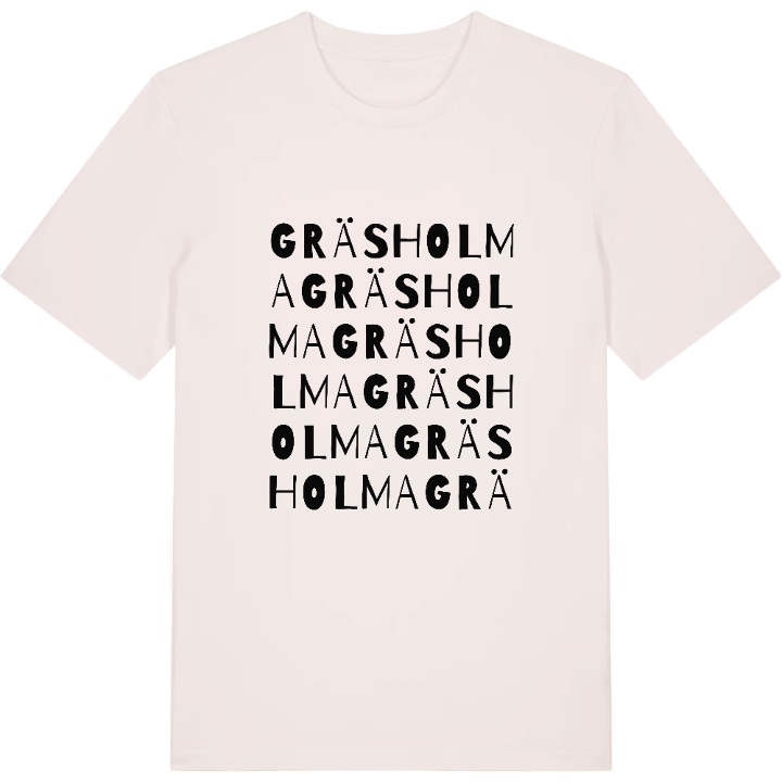 Gräsholma ordlek t-shirt – t-shirt från PinShirt