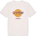 Gråshult cirkel t-shirt