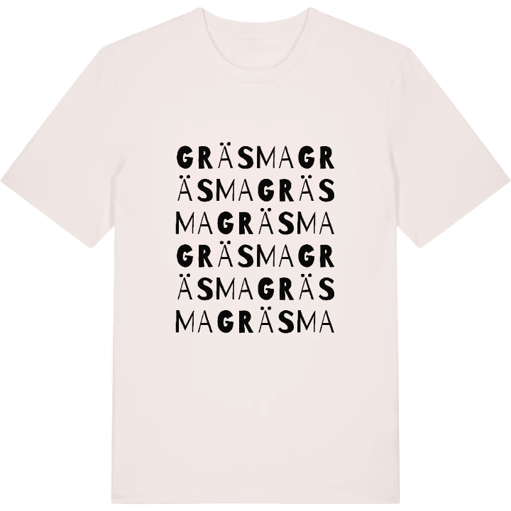 Gräsma ordlek t-shirt – t-shirt från PinShirt