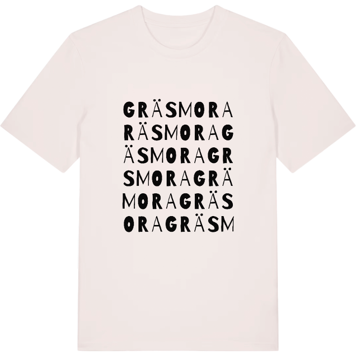 Gräsmora ordlek t-shirt – t-shirt från PinShirt