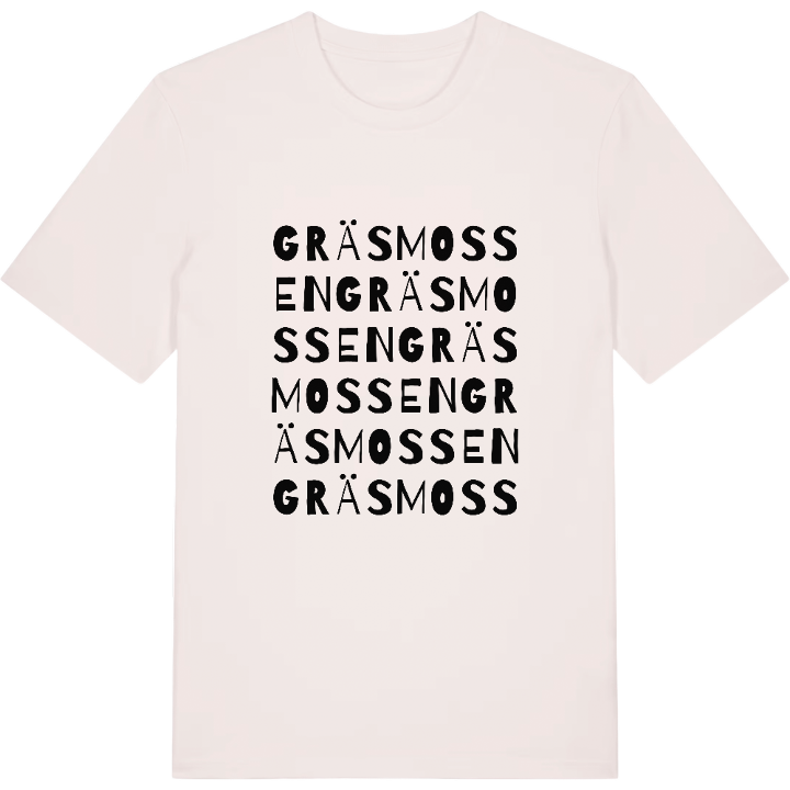 Gräsmossen ordlek t-shirt – t-shirt från PinShirt