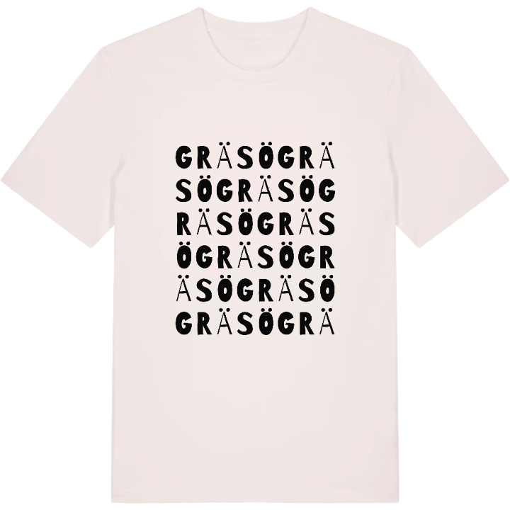 Gräsö ordlek t-shirt – t-shirt från PinShirt