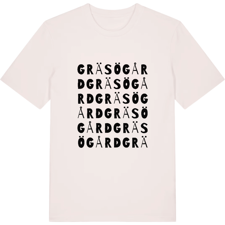 Gräsö gård ordlek t-shirt – t-shirt från PinShirt