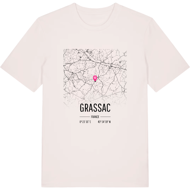Grassac karta t-shirt – t-shirt från PinShirt