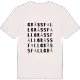 Gråssfall ordlek t-shirt