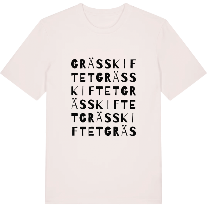 Grässkiftet ordlek t-shirt – t-shirt från PinShirt