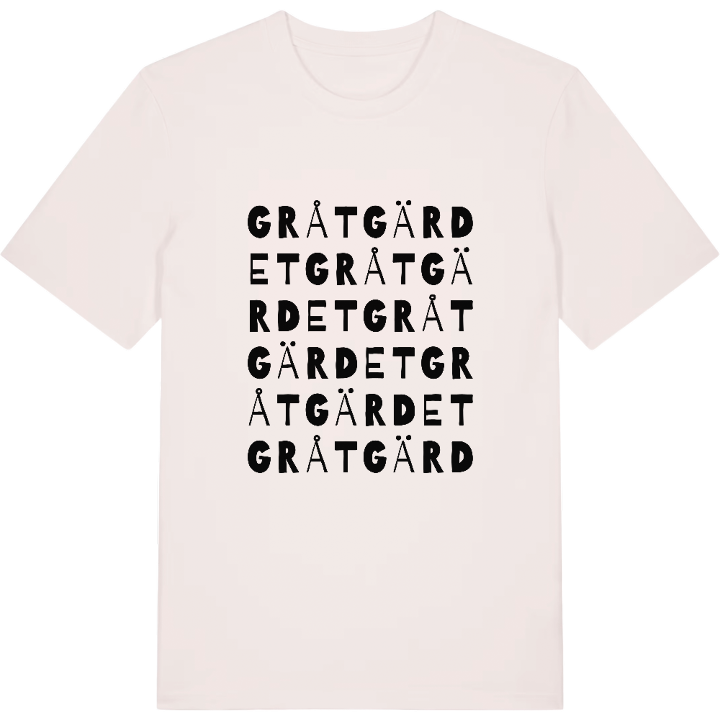 Gråtgärdet ordlek t-shirt – t-shirt från PinShirt