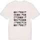 Gråtvreten ordlek t-shirt
