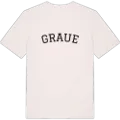 Graue böjd t-shirt