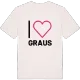 Jag älskar Graus t-shirt stort tryck