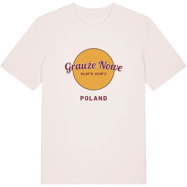 Grauże Nowe cirkel t-shirt – t-shirt från PinShirt