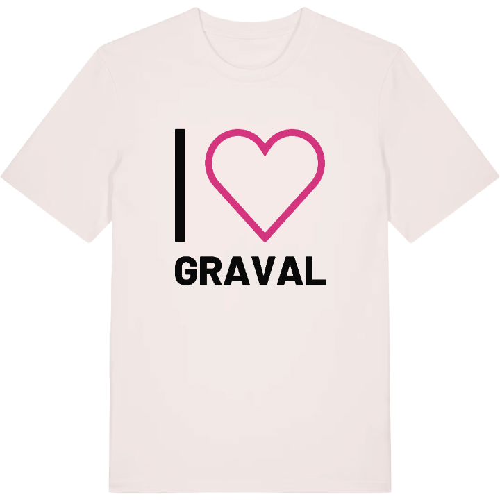 Jag älskar Graval t-shirt stort tryck – t-shirt från PinShirt