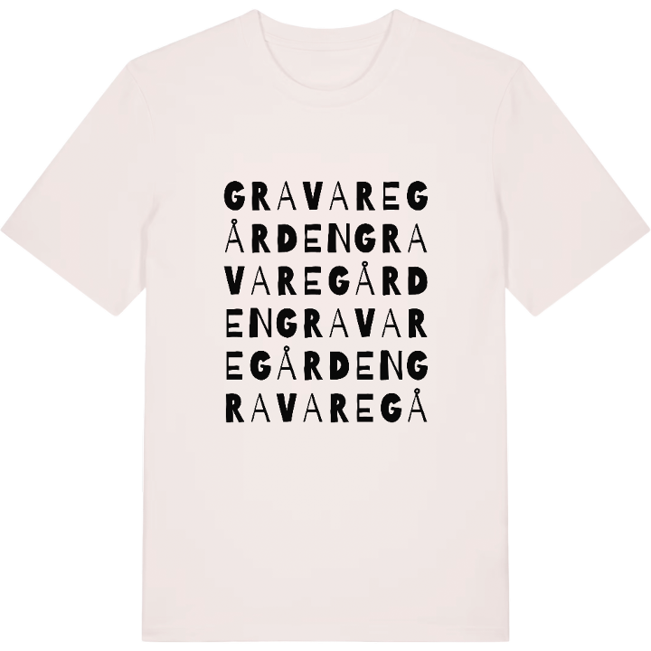 Gravaregården ordlek t-shirt – t-shirt från PinShirt