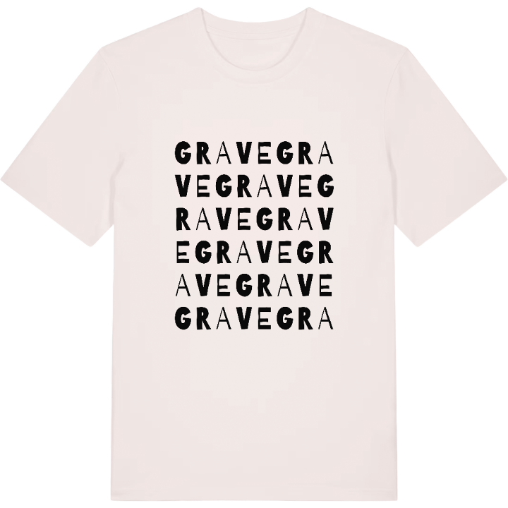 Grave ordlek t-shirt – t-shirt från PinShirt
