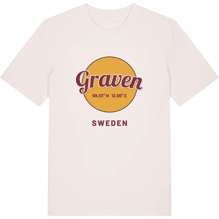 Graven cirkel t-shirt – t-shirt från PinShirt