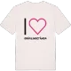 Jag älskar Grävlingetånga t-shirt stort tryck