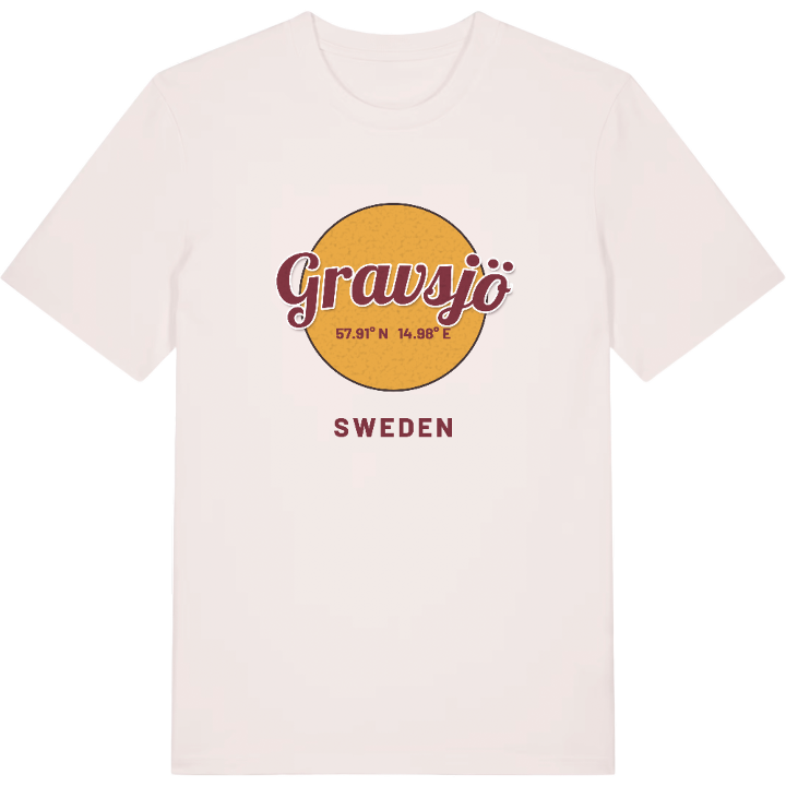 Gravsjö cirkel t-shirt – t-shirt från PinShirt