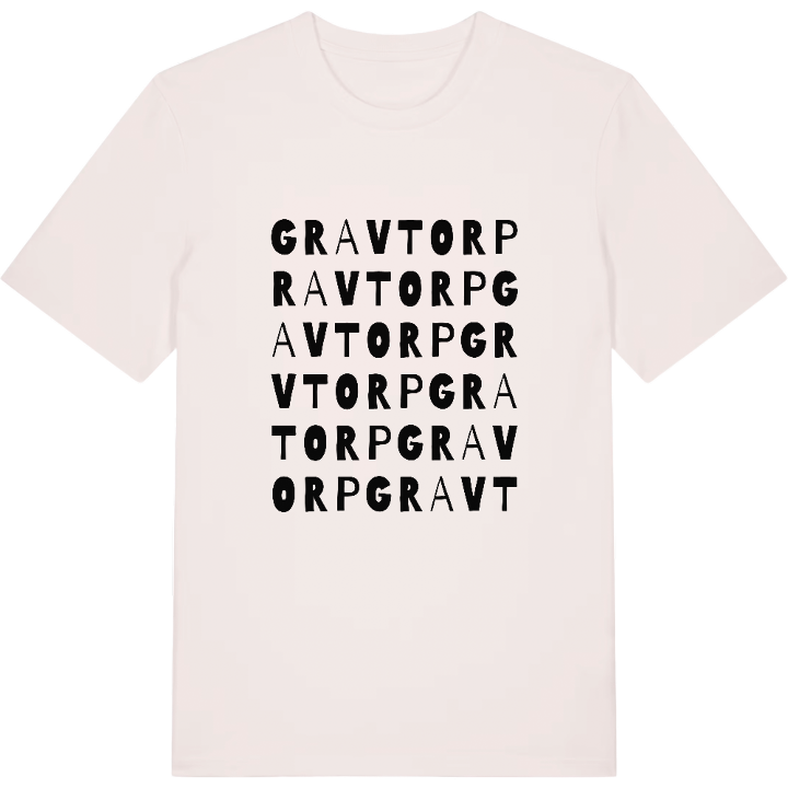 Gravtorp ordlek t-shirt – t-shirt från PinShirt