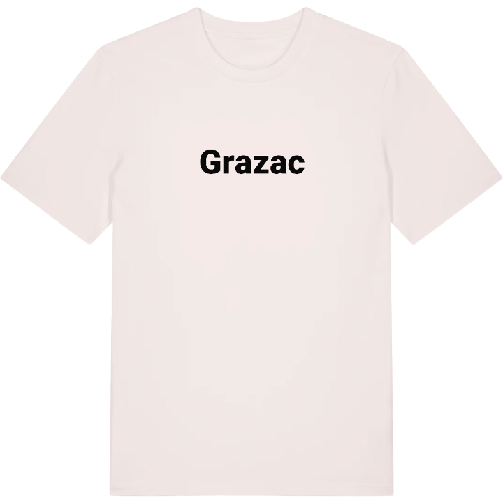 Grazac fetstil t-shirt – t-shirt från PinShirt