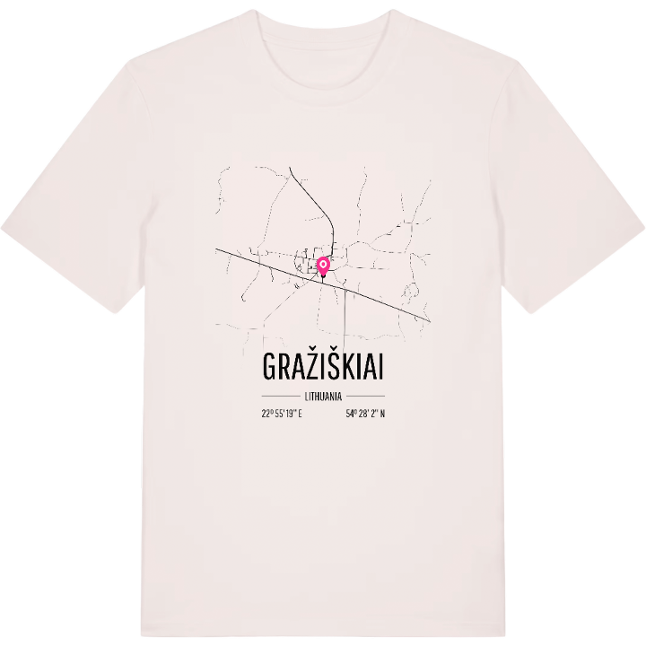 Gražiškiai karta t-shirt – t-shirt från PinShirt