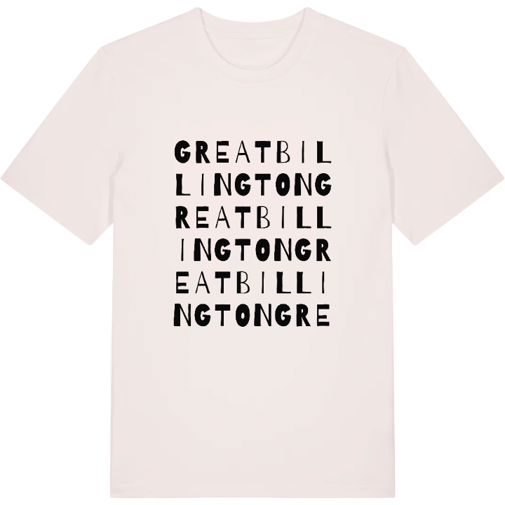 Great Billington ordlek t-shirt – t-shirt från PinShirt