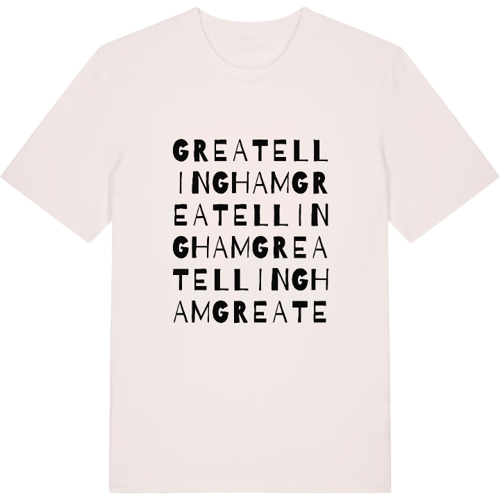 Great Ellingham ordlek t-shirt – t-shirt från PinShirt