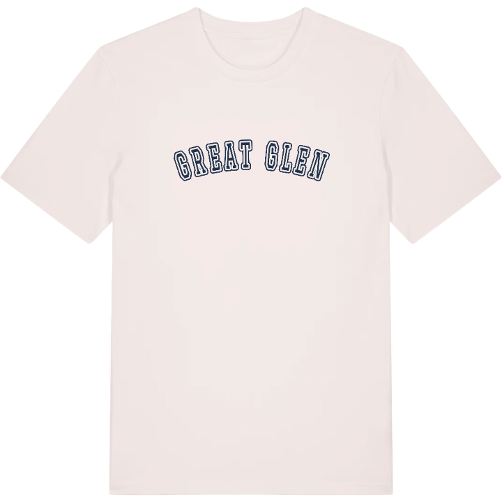 Great Glen college t-shirt – t-shirt från PinShirt