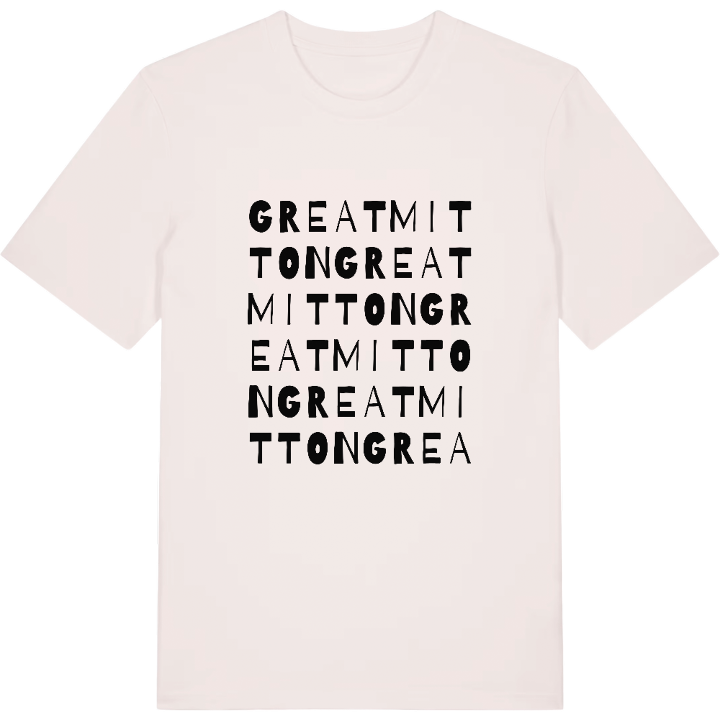 Great Mitton ordlek t-shirt – t-shirt från PinShirt