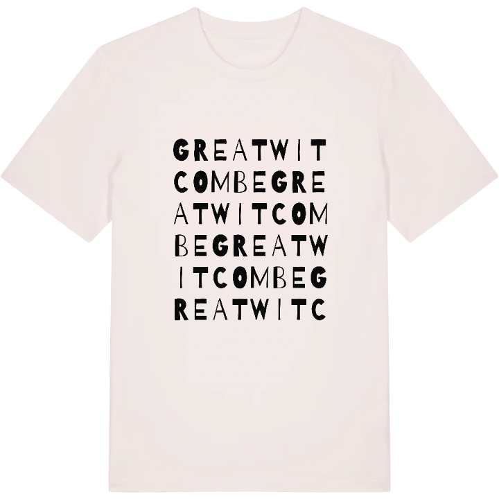 Great Witcombe ordlek t-shirt – t-shirt från PinShirt