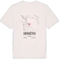 Grebaštica karta t-shirt