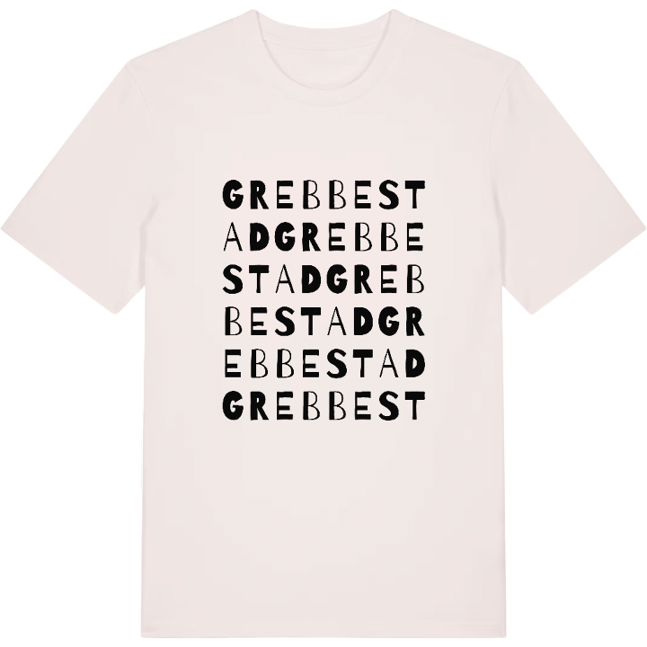 Grebbestad ordlek t-shirt – t-shirt från PinShirt