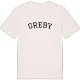 Greby böjd t-shirt