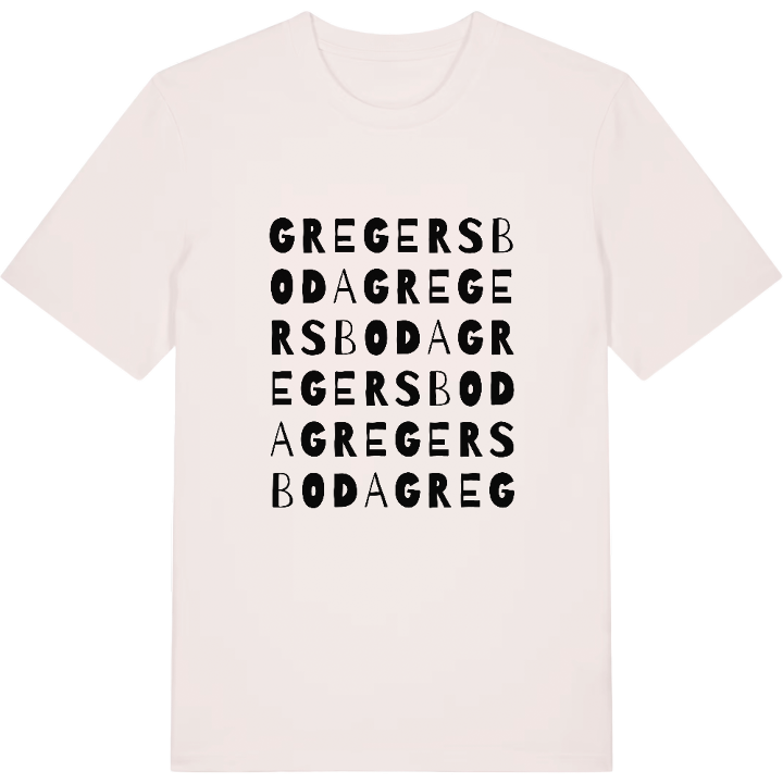 Gregersboda ordlek t-shirt – t-shirt från PinShirt