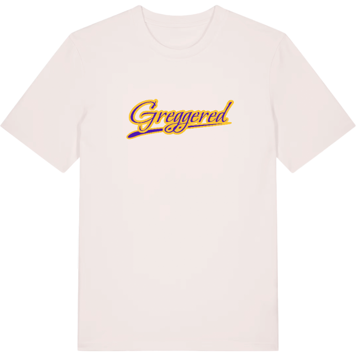 Greggered baseball t-shirt – t-shirt från PinShirt