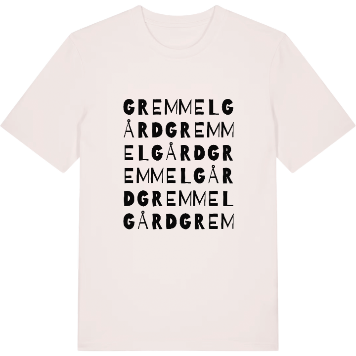 Gremmelgård ordlek t-shirt – t-shirt från PinShirt