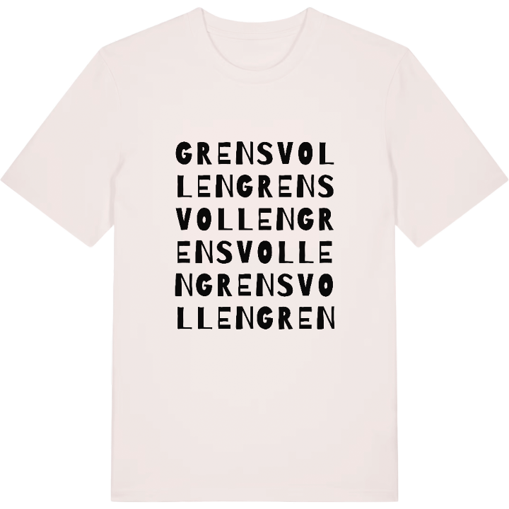 Grensvollen ordlek t-shirt – t-shirt från PinShirt