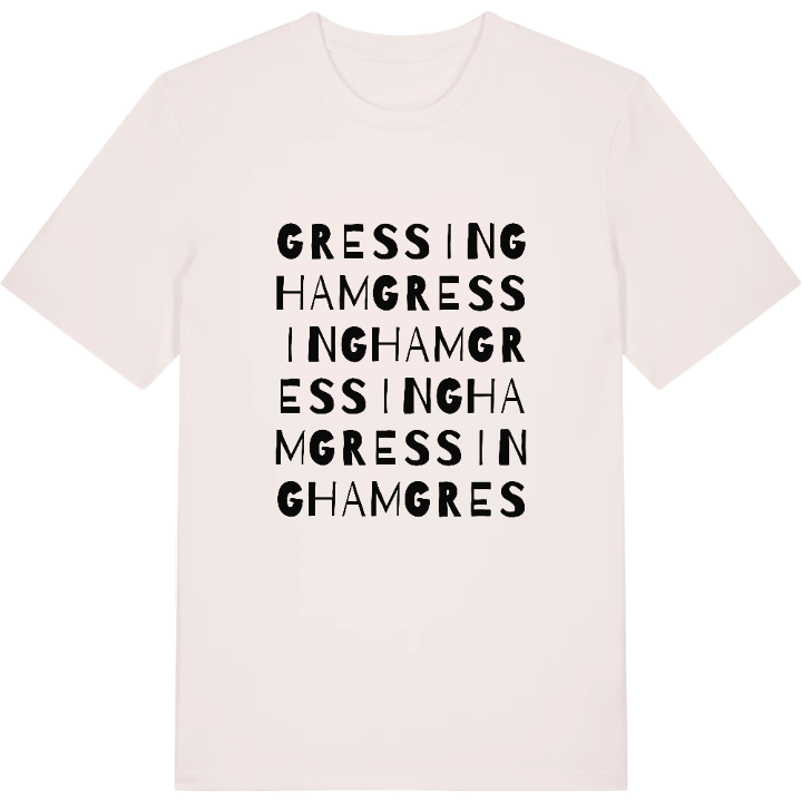 Gressingham ordlek t-shirt – t-shirt från PinShirt