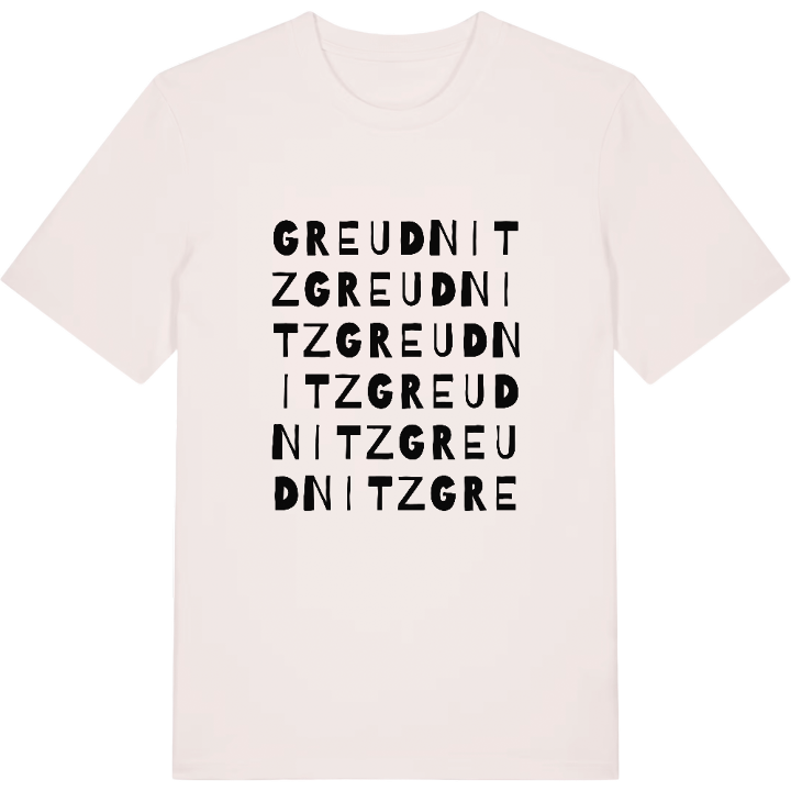 Greudnitz ordlek t-shirt – t-shirt från PinShirt