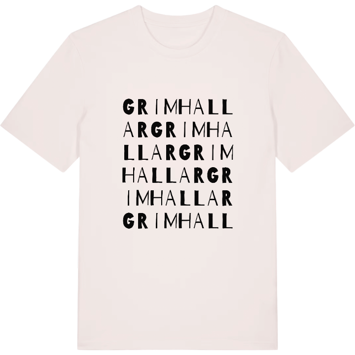 Grimhallar ordlek t-shirt – t-shirt från PinShirt