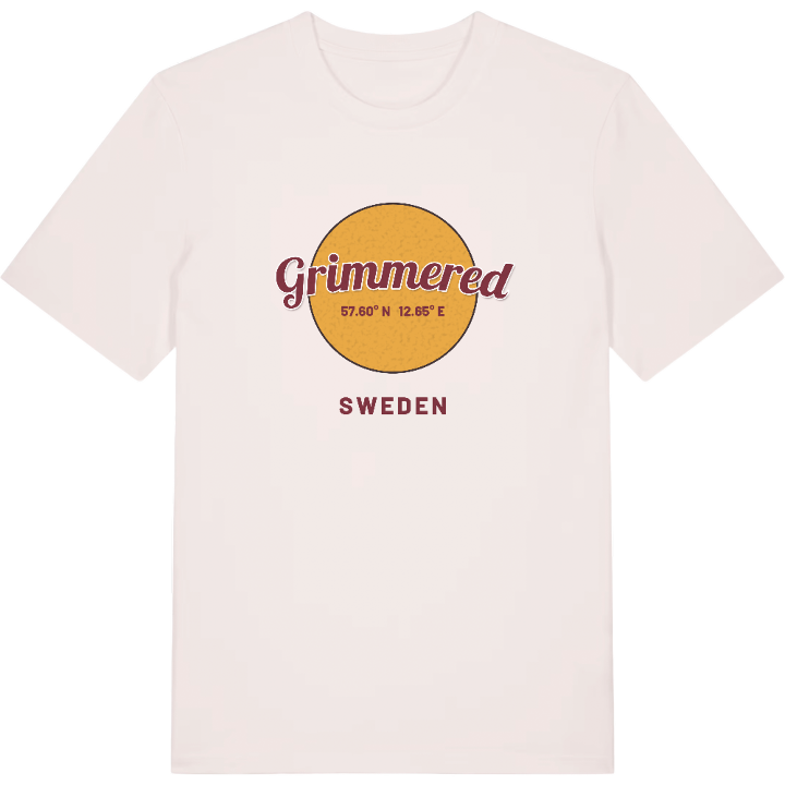 Grimmered cirkel t-shirt – t-shirt från PinShirt
