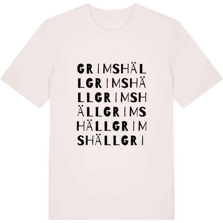 Grimshäll ordlek t-shirt – t-shirt från PinShirt