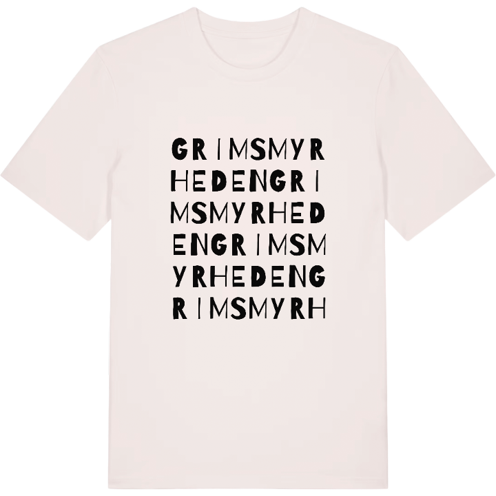 Grimsmyrheden ordlek t-shirt – t-shirt från PinShirt